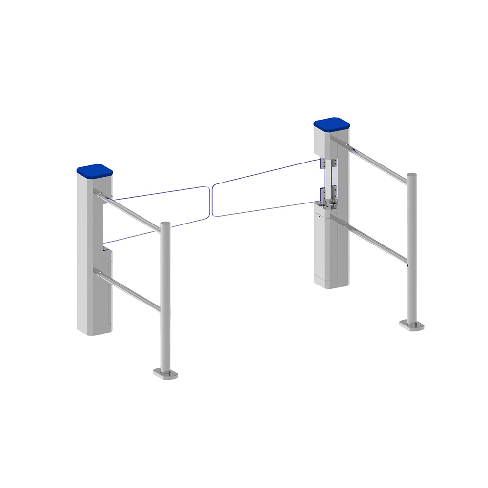 Tourniquet de barrière d'oscillation de quatre colonnes